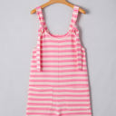  Sunny Stripe Pocket Romper