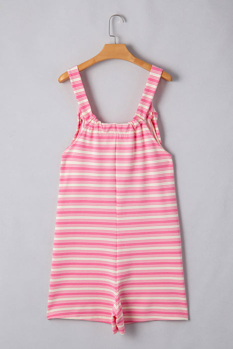 Sunny Stripe Pocket Romper