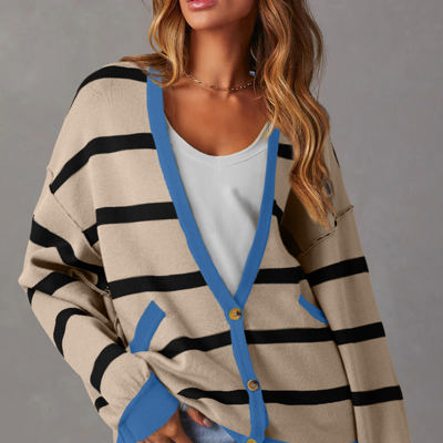 Sutton Buttoned Loose Cardigan