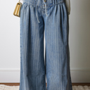  Sutton Casual Wide Leg Jeans