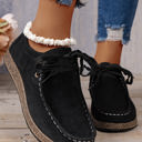  Sutton Thick Sole Lace-up Casual Shoes