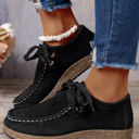  Sutton Thick Sole Lace-up Casual Shoes