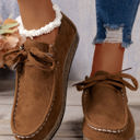  Sutton Thick Sole Lace-up Casual Shoes