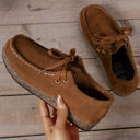  Sutton Thick Sole Lace-up Casual Shoes