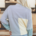  Syllena Collared Boxy Fit Sweatshirt