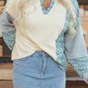  Syllena Collared Boxy Fit Sweatshirt