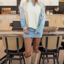  Syllena Collared Boxy Fit Sweatshirt