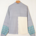  Syllena Collared Boxy Fit Sweatshirt