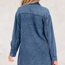  Takina Raw Hem Loose Shirt