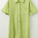  Talia Short Sleeve Patched Shirt