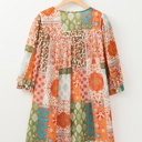  Tallulah Sleeve Chiffon Loose Dress