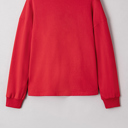  Taraette Patched Drop Shoulder Sweatshirt
