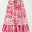  Tasora Elastic Waistband Maxi Skirt