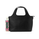 Black Brite Boho Tatum Tote | Choose Your Strap