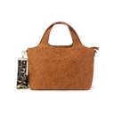 Brown Brite Boho Tatum Tote | Choose Your Strap