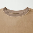  TatumFuzzy Sherpa Splicing Pullover Sweatshirt