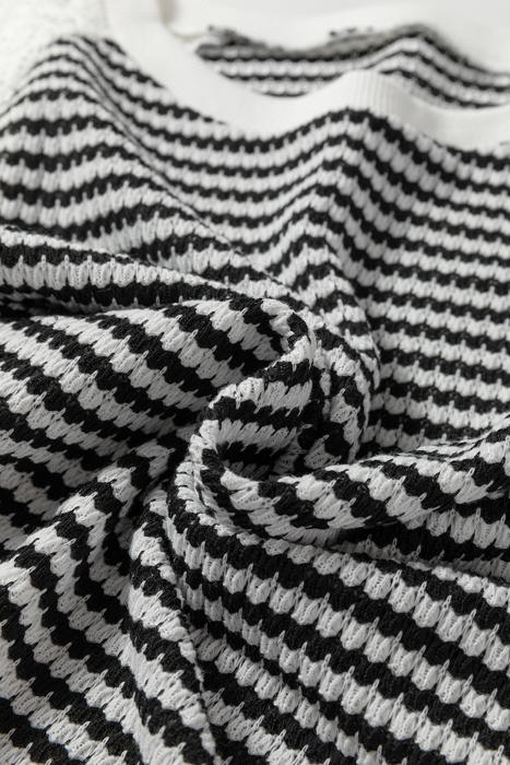 Taylor Hollowed Lace Patchwork Long Sleeve Top