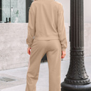  Taylor Striped Detail Crewneck Pullover