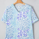  Taytum Print Short Sleeve PLUS Top