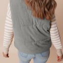  Taytum Stand Zipped Puffer Vest