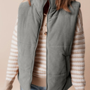  Taytum Stand Zipped Puffer Vest