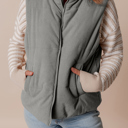 Taytum Stand Zipped Puffer Vest