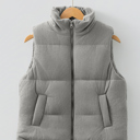 Taytum Stand Zipped Puffer Vest