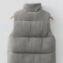  Taytum Stand Zipped Puffer Vest