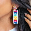  Teacher Dangle Earrings