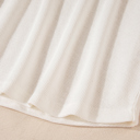  Teresa Color Waffle Half Long Sleeve Top