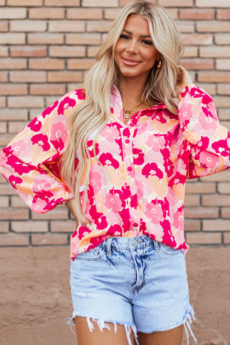 Tessa Floral Buttoned Shirt