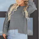  Tessa Patchwork Drop Shoulder Sweater