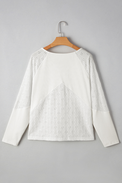 Tessabina Patchwork Embroidered Top