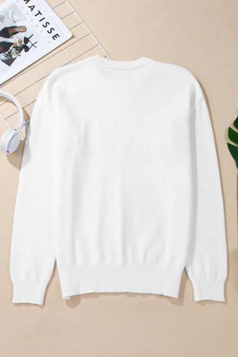 Thankful Embroidered Sweater