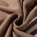  Tilly Striped Patchwork Drawstring Hoodie