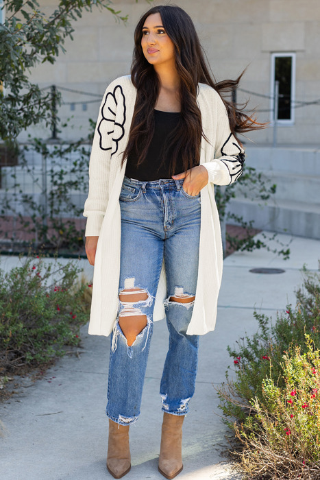 Trinity Open Front Duster Cardigan