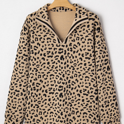 Tru Polo Collar Pullover Top