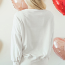  Vada High Low Oversize Sweatshirt