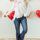  Vada High Low Oversize Sweatshirt