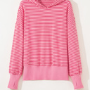  Valerie Shoulder Loose Fit Hoodie