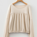 Jet Stream Small Veda Sleeve Knit top Long Sleeve Top