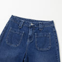  Victoria Wide Leg Pocketed High Waist Jeans