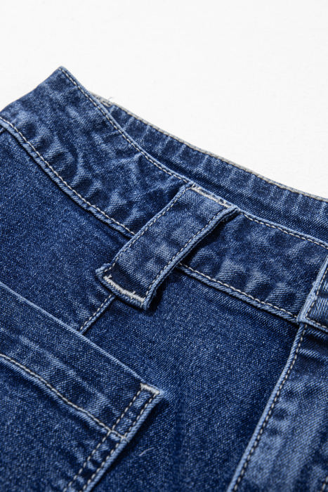Victoria Wide Leg Pocketed High Waist Jeans