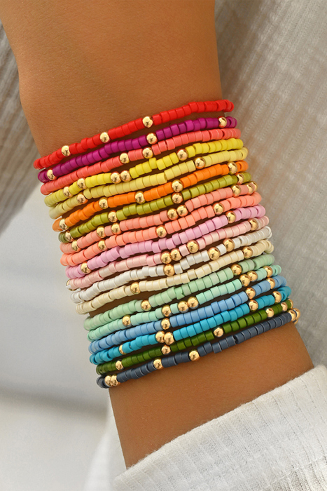Vienna Bead Stretch Bracelet Set