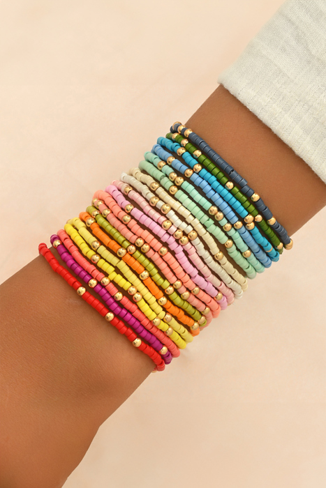 Vienna Bead Stretch Bracelet Set