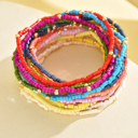  Vienna Bead Stretch Bracelet Set