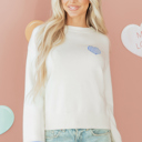  Vienna Cuffed Drop Shoulder Sweater