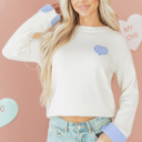  Vienna Cuffed Drop Shoulder Sweater