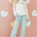  Vienna Cuffed Drop Shoulder Sweater