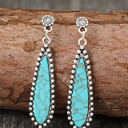  Vintage Bohemian Turquoise Earrings